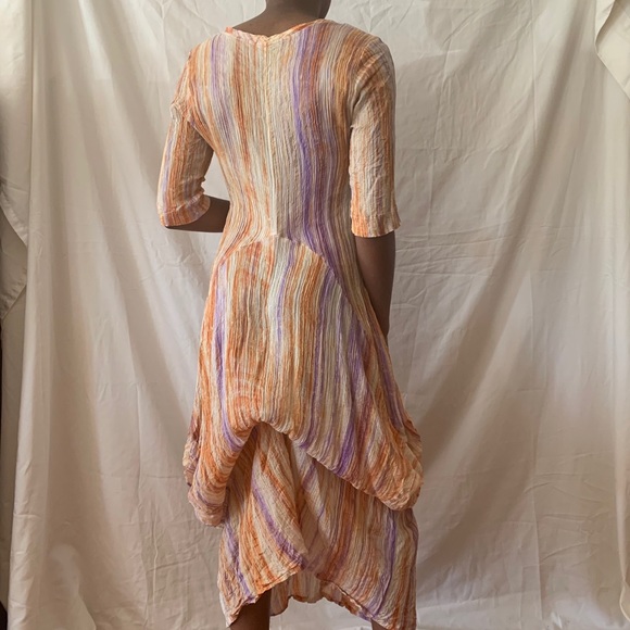 Silk Bianco Levrin Dress - Picture 2 of 6